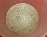 A picture of step 1 of Honey Oats Leopard Bread.