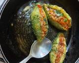 Acharya masala Stuffed bitter gourd_/ masala Bharwan karela recipe step 2 photo