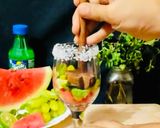 वॉटरमेलन ग्रेप्स मोजीतो (watermelon grapes mojito recipe in Hindi) रेसिपी चरण 4 फोटो