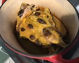 Une image de l'étape 6 de Gigot de chevreau confit au pruneaux et curry.
