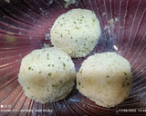 Foto del paso 3 de la receta: Bomba de patata rellena, con suquet de langostinos