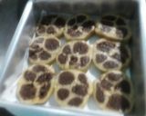 A picture of step 10 of Leapord print cookies.