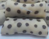 Foto langkah ke 5 dari resep Dadar gulung Polkadot_coklatNya mild bangetttt...