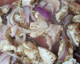 Une image de l'étape 1 de Tajine avec peu d'ingrédients.