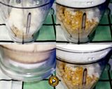 A picture of step 1 of Rajasthani Maththa Boondi Chaas.