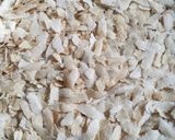A picture of step 1 of Jaggery poha cup.