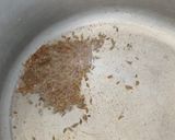 A picture of step 2 of Rajma chawal - traditional method.