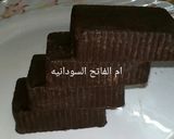 صورة لخطوة 13 من وصفة الواح الشوكولاتةالداكنه