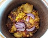 A picture of step 2 of Doi Mutton.