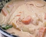 Une image de l'étape 4 de Curry rouge de légumes.