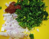 A picture of step 1 of Paneer potato cutlet.