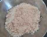 A picture of step 1 of Shahi phirni.