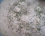 Foto del paso 9 de la receta: Masa de croquetas de puerro, jamón y huevo duro