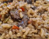 Foto del paso 6 de la receta: Arroz con venado y champiñones