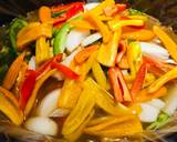 Crockpot Colorful Chicken , Peppers and Garbanzo Stew recipe step 4 photo
