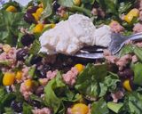 Foto del paso 5 de la receta: Choclo, rúcula, atún (ensalada)