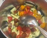 A picture of step 2 of Quick Cheesy Stir Fry Salad -High Protein Soulful Bowl 👏🏻.