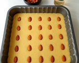 Une image de l'étape 3 de Basboussa, gâteau de semoule.