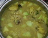 Foto langkah ke 5 dari resep Ayam Pepaya Muda (Jukut Gedang).