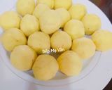 Hình bước làm 1 của món Chè trôi nước hoa ngũ sắc