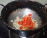 A picture of step 1 of Maggi masala.