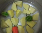 A picture of step 3 of Mutton Aloo Beans Ka Salan.