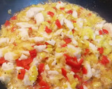 Foto del paso 6 de la receta: Tortilla de Merluza con Piquillos