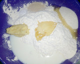 A picture of step 1 of Potato puree soft bread.