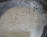 A picture of step 5 of Bharma aloo.