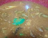 Gambar langkah 3 resipi Ompok Daging.