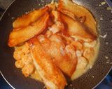 Foto del paso 3 de la receta: Filete de Tilapia con camarones🍤 al ajillo🧄