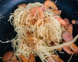 Gambar langkah 3 resipi Spageti Goreng Mudah.