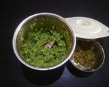 A picture of step 1 of Jowar lilva vada.