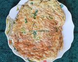 Foto langkah ke 4 dari resep Telur Dadar Rebon Enak Banget.