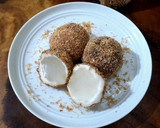 Foto langkah ke 5 dari resep Bola Air Kelapa (isian Mochi Kelapa).