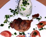Sült kacsacomb rizibizivel recept fázis 3 fotója