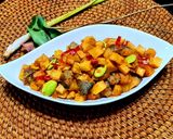 Foto langkah ke 9 dari resep SAMBAL GORENG KENTANG KERING_ATI AMPELA mix PETAI 😋.