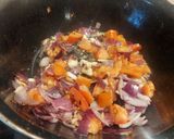 A picture of step 2 of Methi Dal.