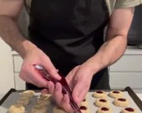 A picture of step 7 of Hazelnut Thumbprint Cookies.