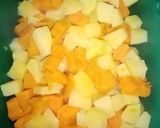 Foto del paso 1 de la receta: Pastel de papas y boniato vegetariano