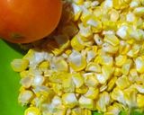 A picture of step 1 of Fresh Corn and Tomato Soup.