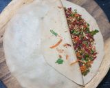 A picture of step 7 of Mix Veg. Chessy Paratha.