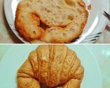 Foto del paso 1 de la receta Croissant relleno de paté y queso cheddar