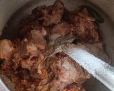 A picture of step 5 of Mutton Pulao.