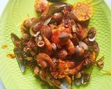 Foto langkah ke 7 dari resep Seafood saus padang ala home made.