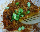 Foto langkah ke 7 dari resep Tongkol Suwir Pete PEDAASSS.