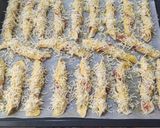 Sajtos-baconos leveles rudak recept fázis 4 fotója
