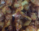 A picture of step 3 of Egg Masala Dry.