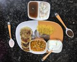 A picture of step 4 of Aloo Tikki.