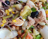 Foto del paso 5 de la receta: Ensalada de patatas al microondas, judías verdes y más